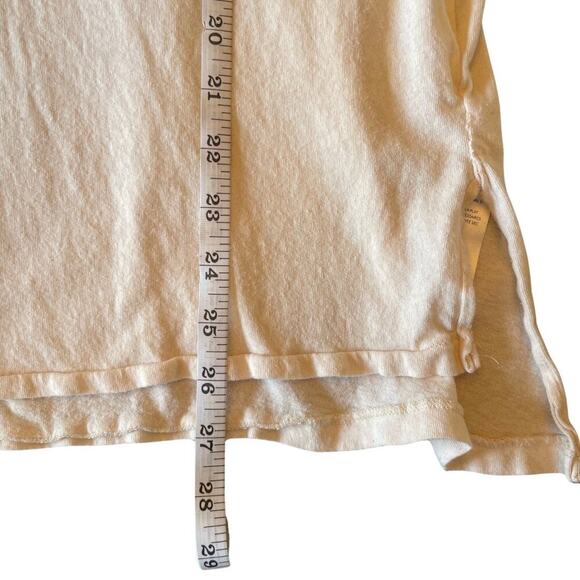 Free People Jade Dreamy Boho Printed Balloon Sleeve Top Size Medium 658S - Picture 9 of 10